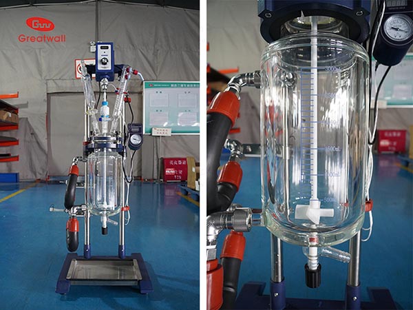 玻璃反應釜(單層、雙層)廠家推薦